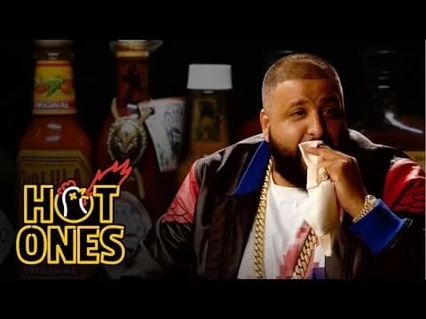 DJ Khaled Talks Fuccbois, Finga Licking, and Media Dinosaurs While Eating Spicy Wings | Hot Ones poster