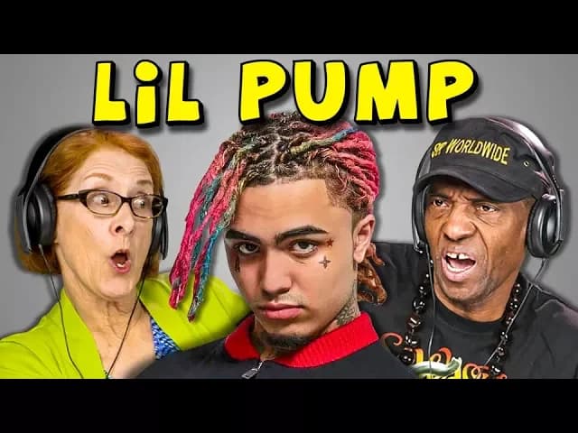 ELDERS REACT TO LIL PUMP poster