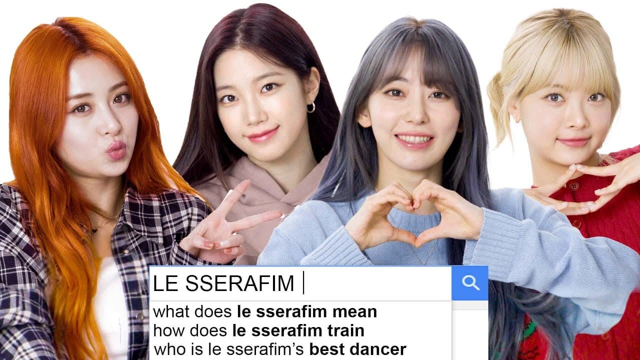 LE SSERAFIM Answer the Web's Most Searched Questions | WIRED poster