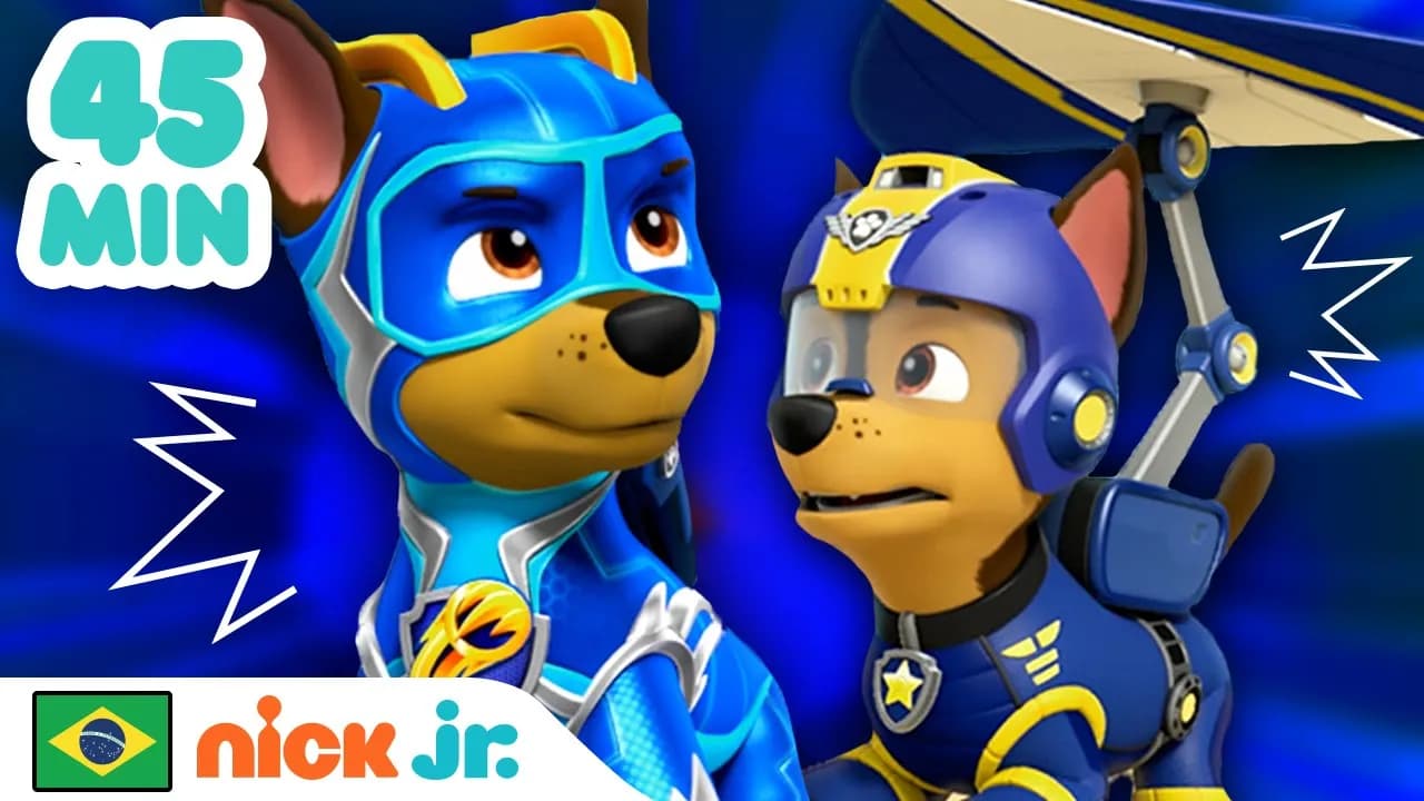 Patrulha Canina | As Roupas Mais Legais de Chase por 45 Minutos! | Nick Jr. em Português poster