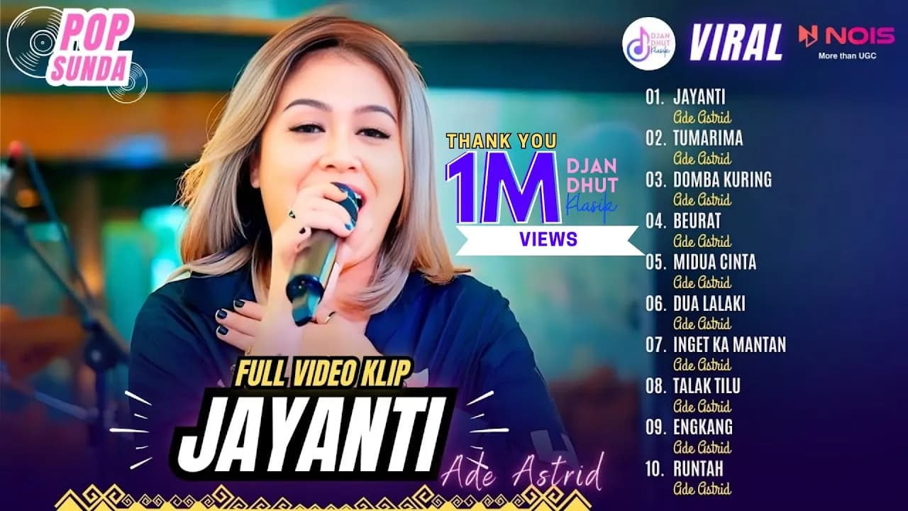"JAYANTI - TUMARIMA" Ade Astrid | Kompilasi Pop Sunda Terbaru 2024 poster