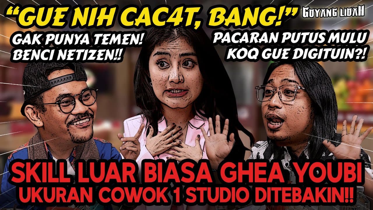NEBAK UKURAN COWOK ADALAH TALENT GUE... 😂  NIH GUE BUKTIKAN‼️ GHEA YOUBI - Praz Teguh - Ghea Youbi poster