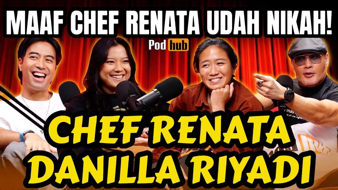CHEF RENATA: GUE DIJEBAK YA⁉️🤣KEBONGKAR ABIS INI‼️🤣 - DANILLA RIYADI - VIDI PODHUB poster