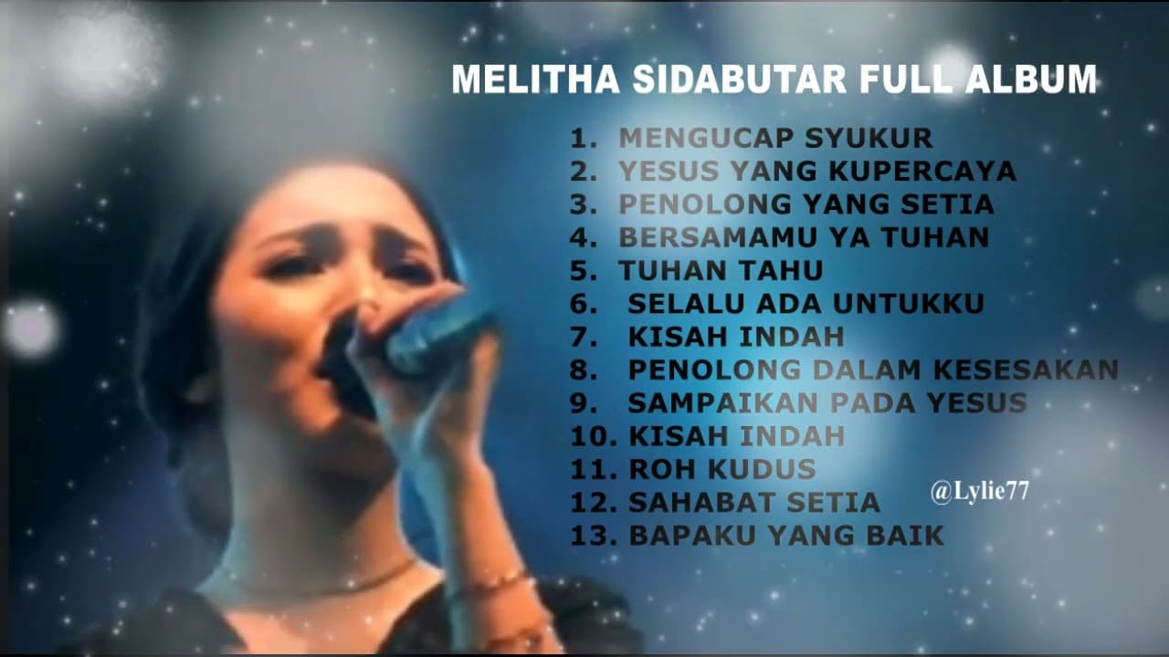MELITHA SIDABUTAR FULL ALBUM poster