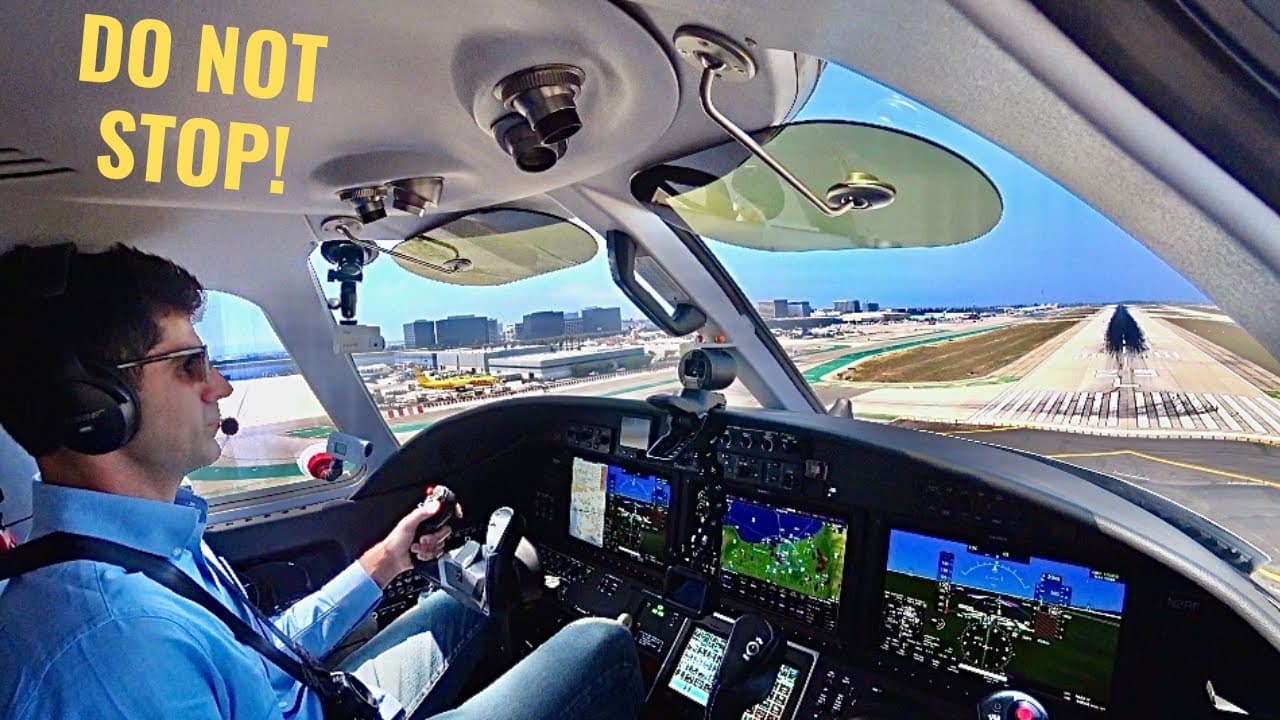 Rush Hour At LAX! In A Private Jet! poster