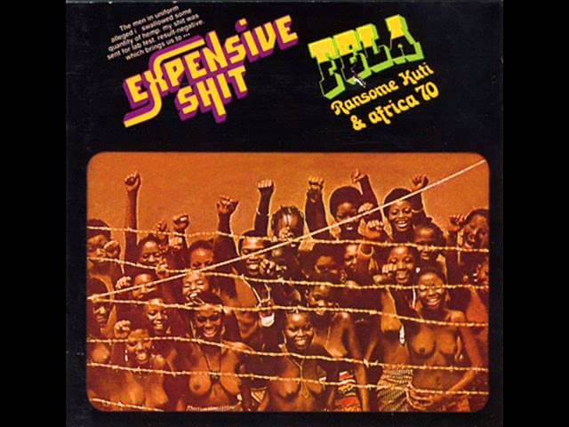 Fela Kuti - Expensive Shit (afrobeat) poster