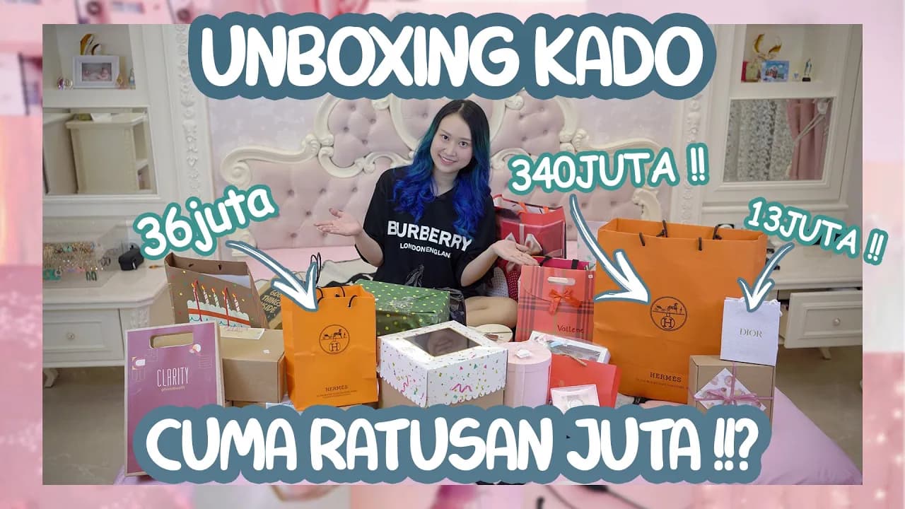 UNBOXING HADIAH ULTAH ALA SULTAN | DAPET KADO APA AJA poster