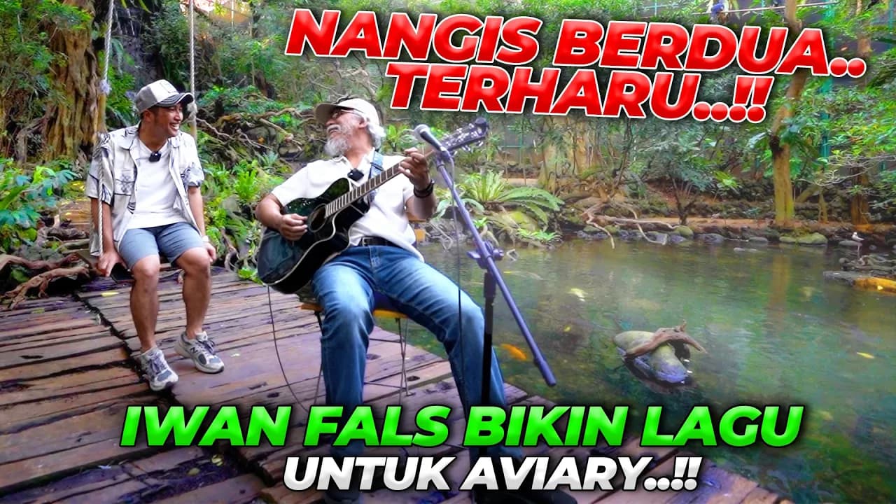 IWAN FALS '' MENGHARUKAN..!! TUHAN BIKIN HUTAN, MANUSIA BIKIN AVIARY" poster