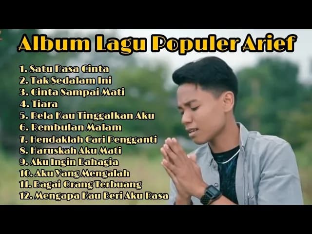 12 Lagu Populer Arief | Lagu Slow #ariefputra #laguviral #laguhits #laguslowrock poster