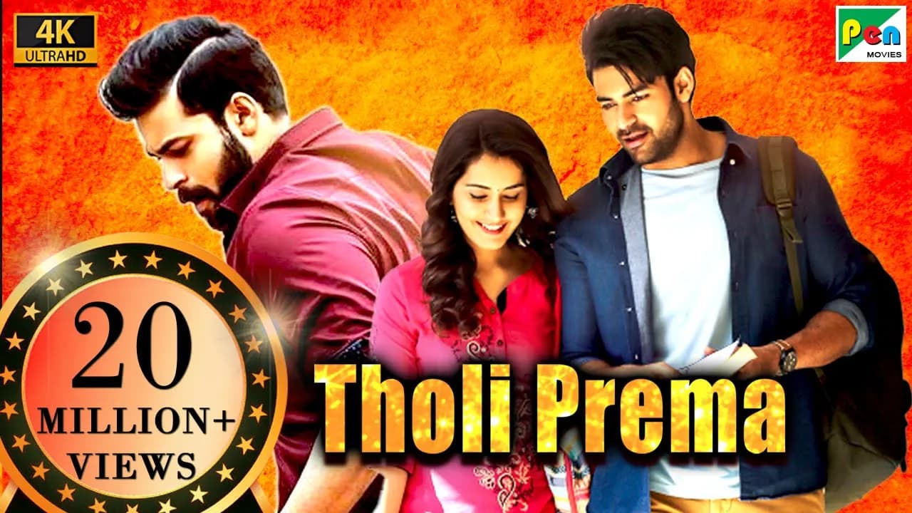 Tholi Prema (4K) | Romantic Hindi Dubbed Full Movie | Varun Tej, Raashi Khanna poster