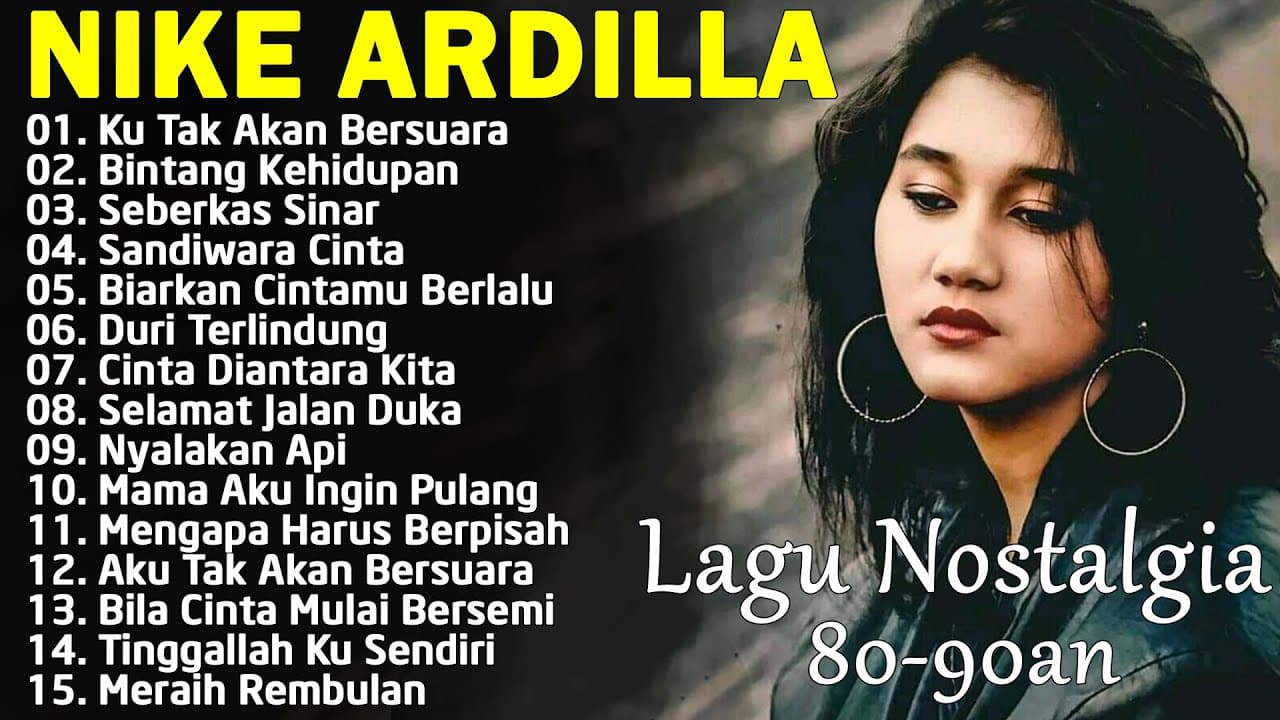 Nike Ardilla The Best || Lagu Lawas || Indonesia Tahun 80an poster