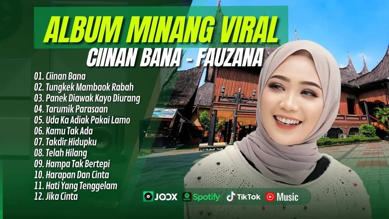 CIINAN BANA - FAUZANA | TUNGKEK MAMBAOK RABAH | TARUMIK PARASAAN | LAGU MINANG TERPOPULER 2024 poster