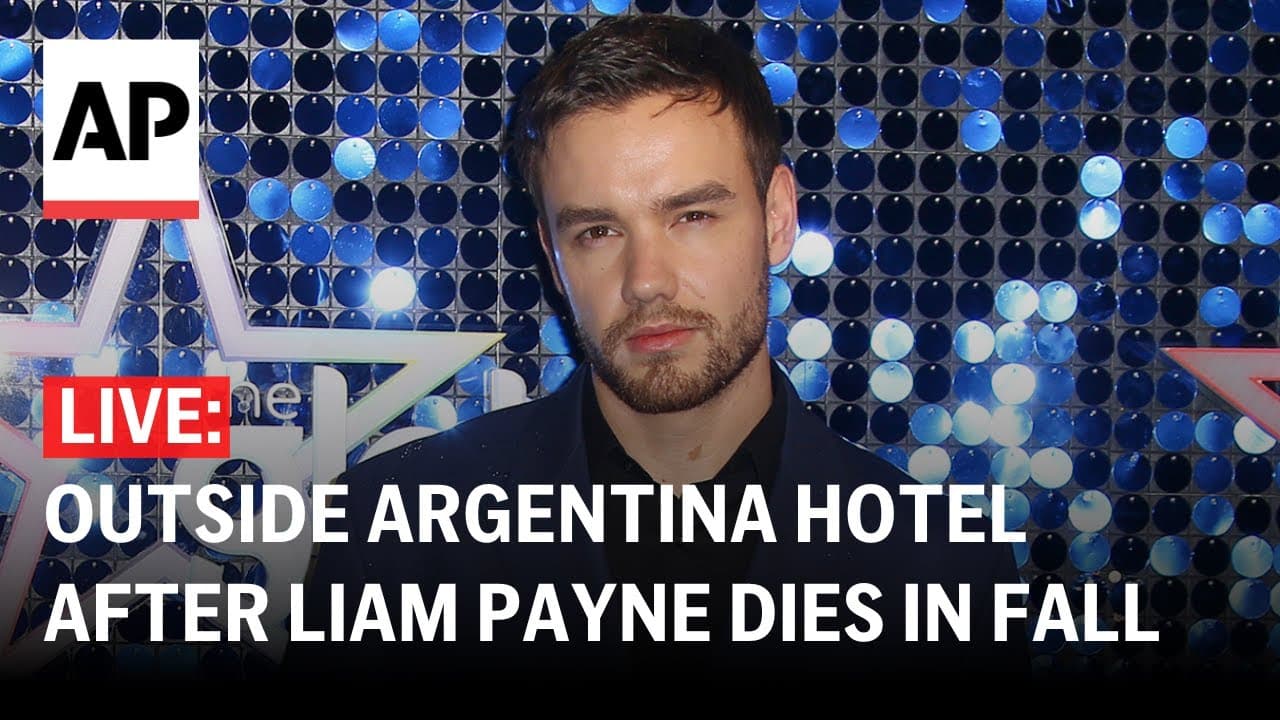 LIVE: Outside Argentina hotel after Liam Payne, ex-One Direction member, dies in fall poster
