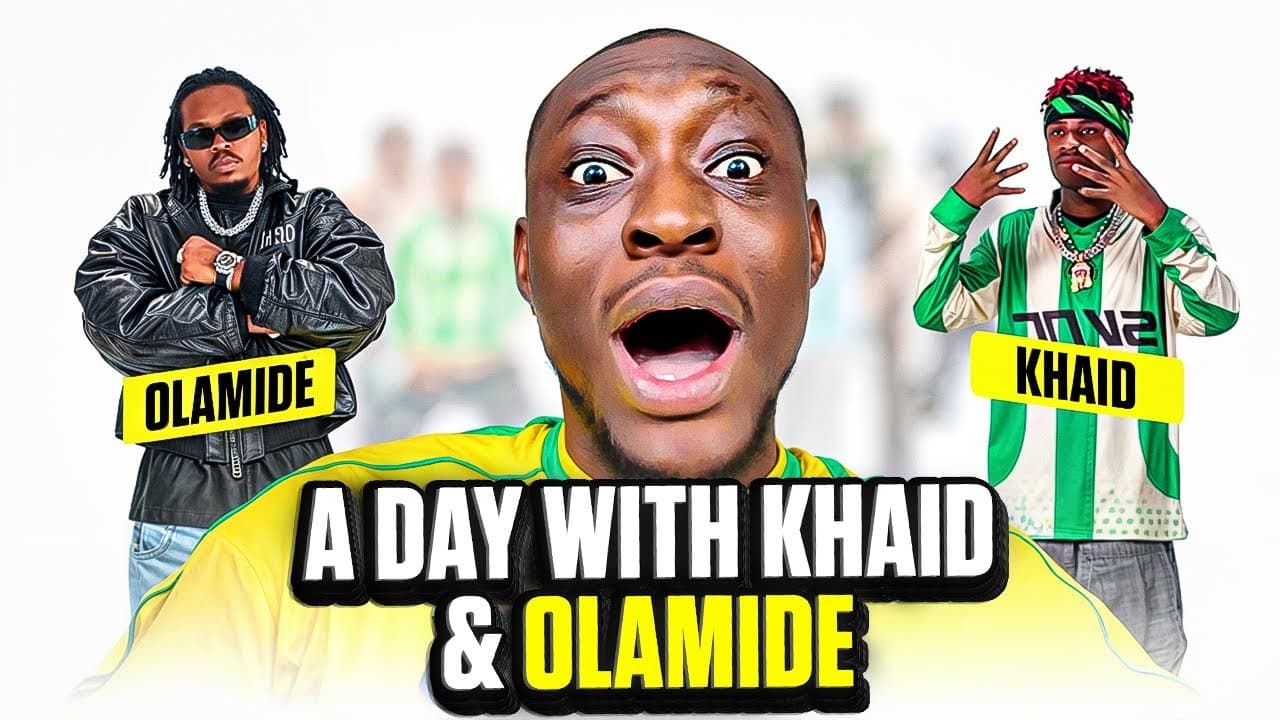 A DAY WITH KHAID AND OLAMIDE ft Magixx poster