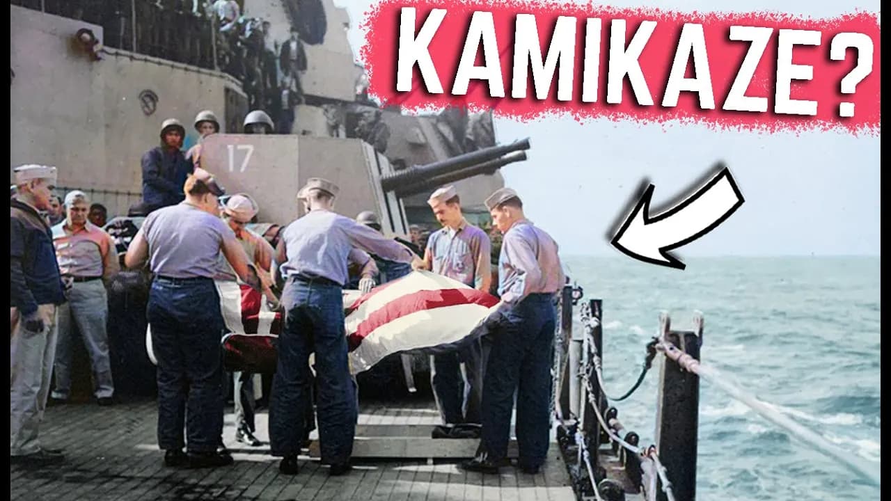 Why Did the US Navy Hold a Funeral for a Kamikaze poster