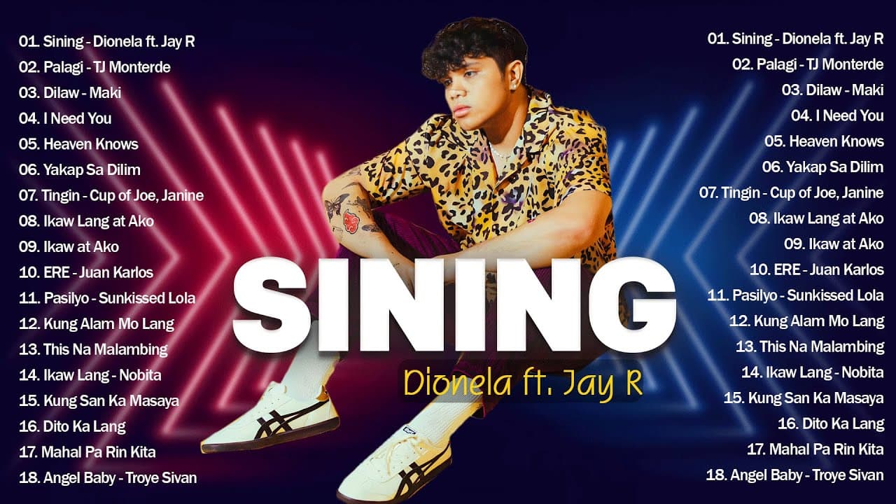 Sining - Dionela ft. Jay R , Palagi 💗Best OPM Tagalog Love Songs With Lyrics💗New OPM Songs 2024 poster