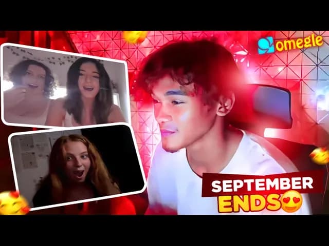 singing to strangers on omegle | bad things happened 😞 poster