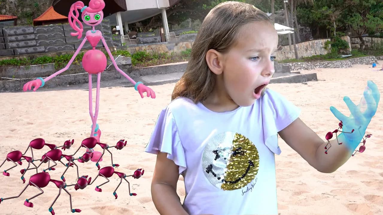 Conocimos a Mamá Pierna Largas en la vida real | Selena y Poppy Playtime poster