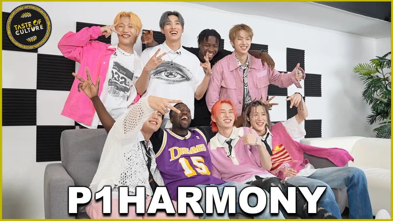 FO SQUAD REUNITES WITH P1HARMONY! | Taste of Culture poster