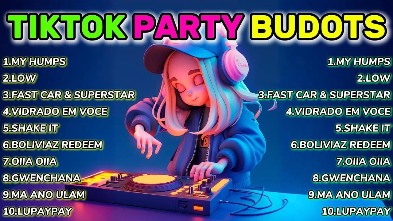 New VIRAL TIKTOK DISCO PARTY 2025 - TRENDING BUDOTS DANCE REMIX 2024 - DJ TONGZKIE poster