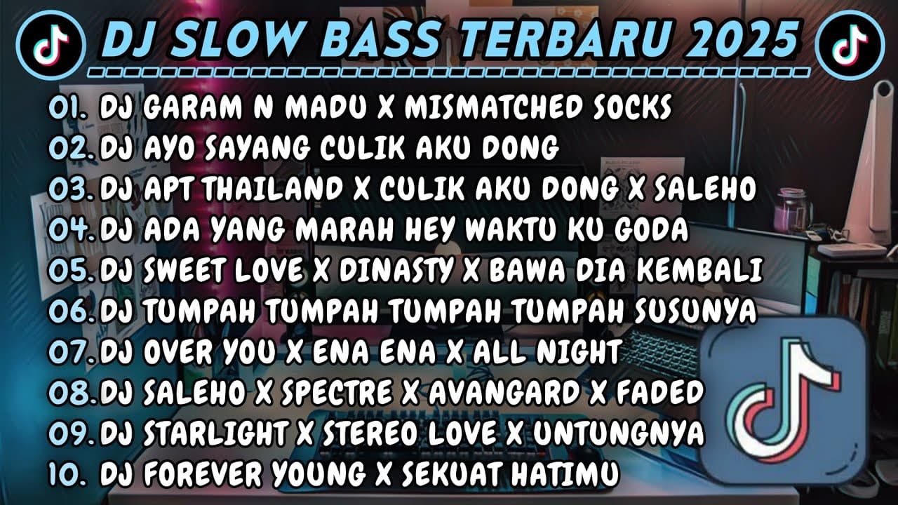 DJ SLOWBASS TERBARU 2025 || DJ GARAM N MADU X MISMATCHED SOCKS || DJ AYO SAYANG CULIK AKU DONG VIRAL poster