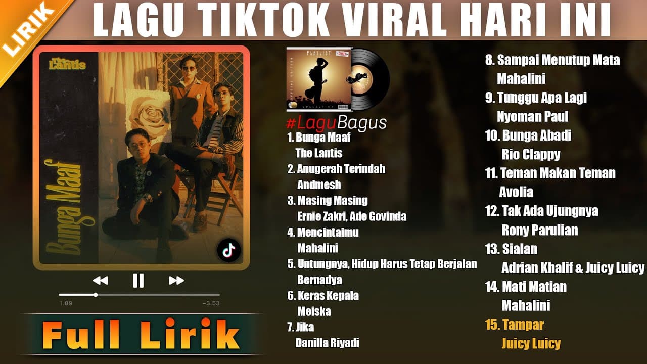 Lagu POP Indonesia Terbaru 2025 Viral di Tiktok dan Spotify | The Lantis | Andmesh | Bernadya poster