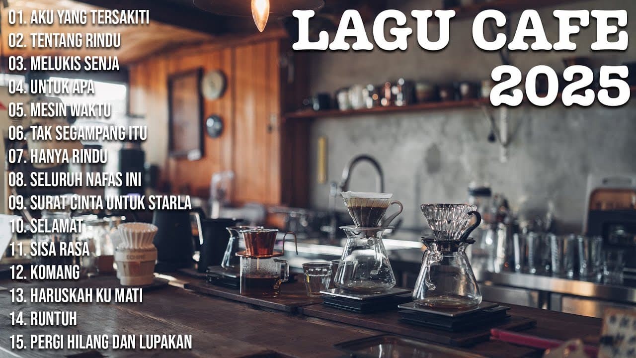 Lagu Cafe Santai Enak di Dengar - Akustik Terbaik 2025 poster