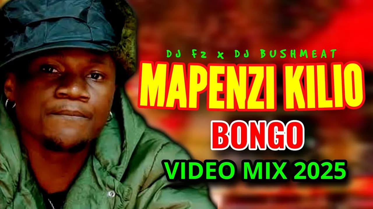 DJ F2 x DJ BUSHMEAT MAPENZI KILIO BONGO MIX 2025 FT MBOSSO, DARASA, JAY MELODY poster