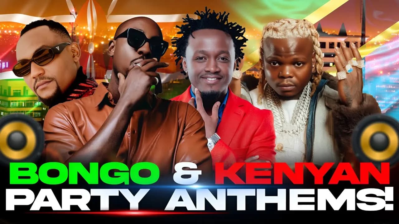 🔊 Trending Kenya 🇰🇪 & Tanzania 🇹🇿 Hits 2025 - Bongo Flava & Kenyan Hits Mix poster