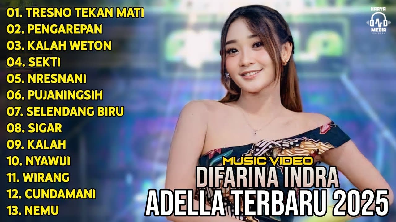 DIFARINA INDRA | TRESNO TEKAN MATI PENGAREPAN | OM ADELLA TERBARU 2025 - LAGU DANGDUT KOPLO poster