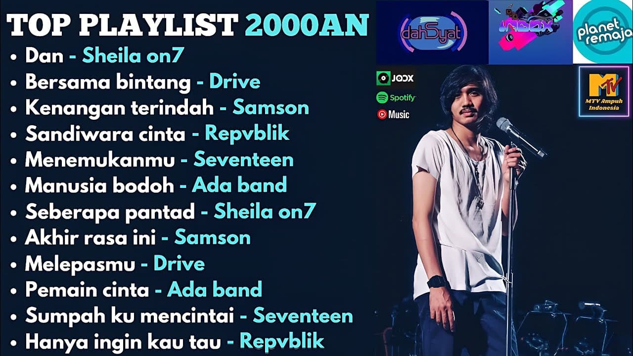 LAGU TERPOPULER REMAJA 2000AN poster