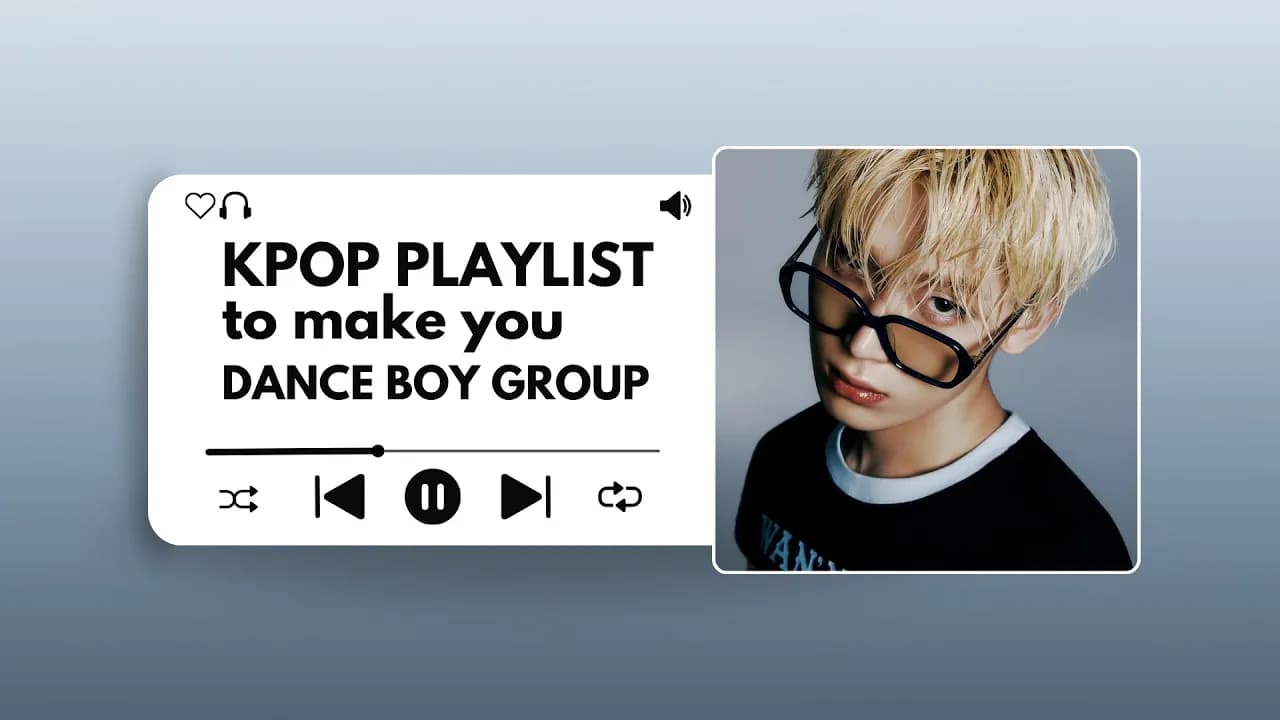 KPOP playlist to make you DANCE BG poster
