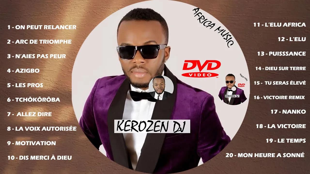 KEROZEN Playlist Complet 2016 à 2024 Côte d'Ivoire  Music poster