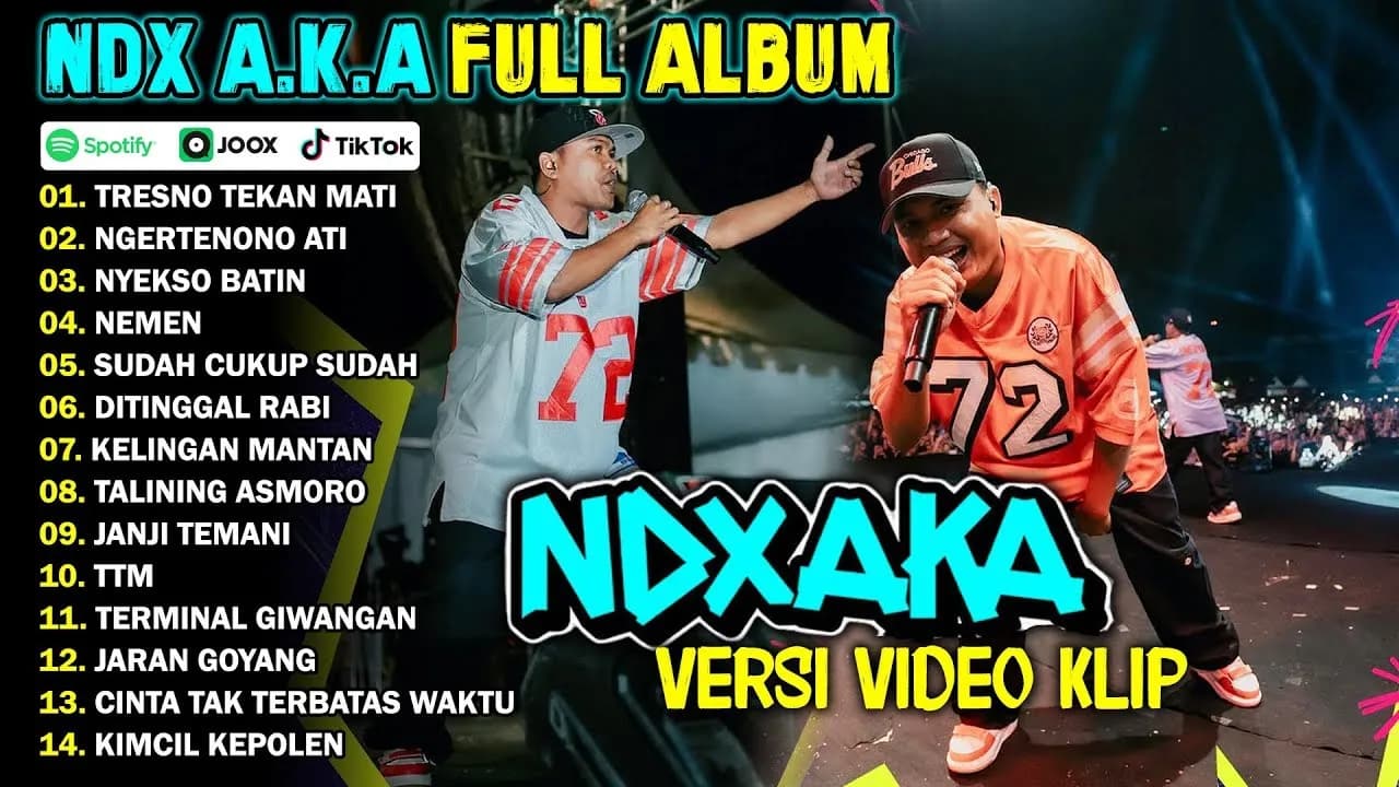 NDX AKA FULL ALBUM TERBARU VIRAL 2025   TRESNO TEKAN MATI  NGERTENONO ATI poster