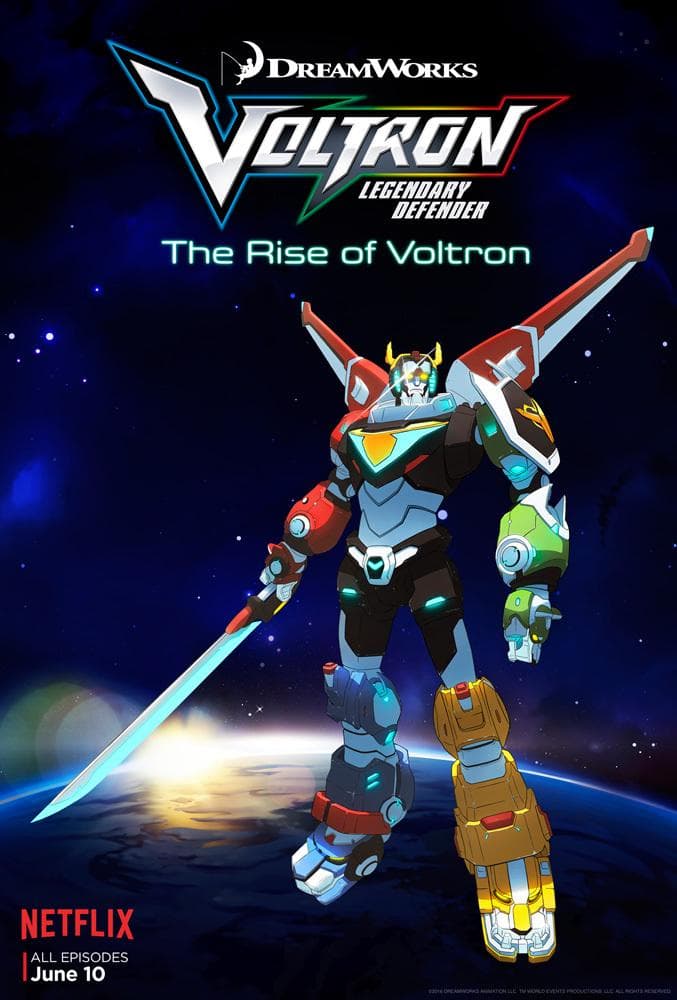 Voltron: Legendary Defender poster
