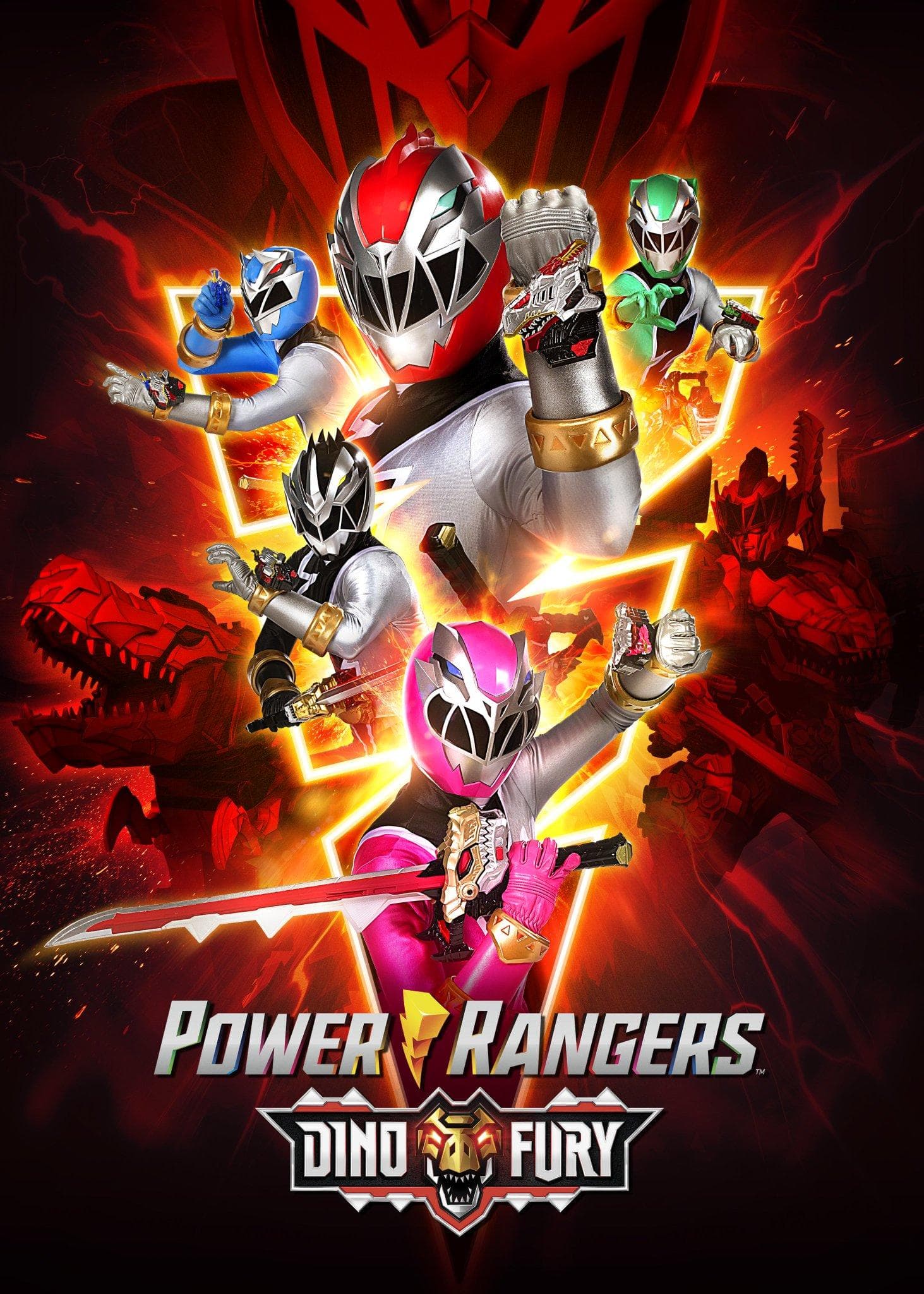 Power Rangers Dino Fury poster