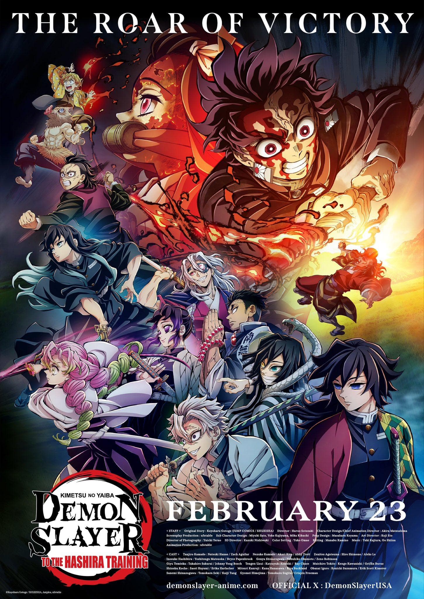 Demon Slayer: Kimetsu No Yaiba - To the Hashira Training poster