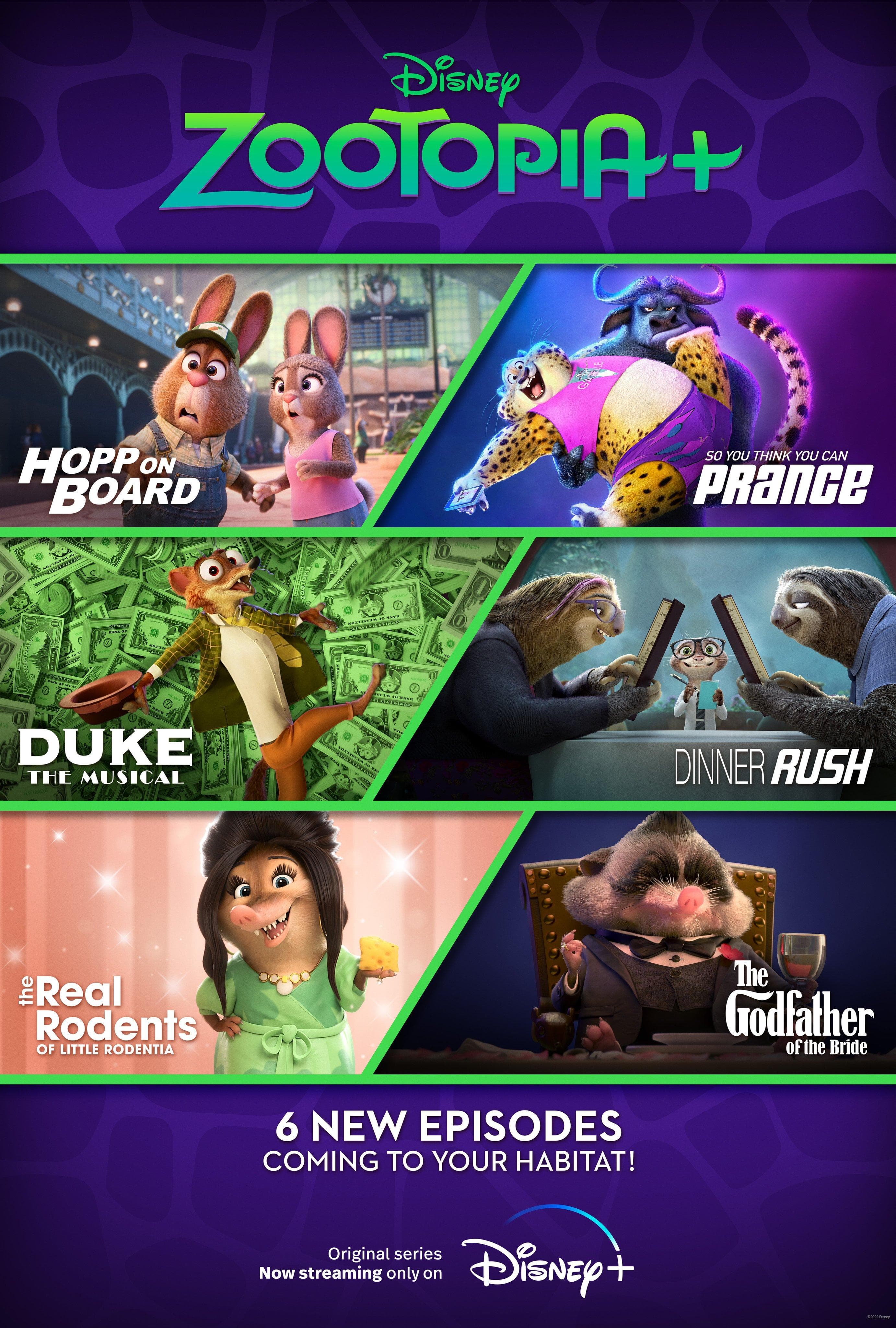 Zootopia+ poster