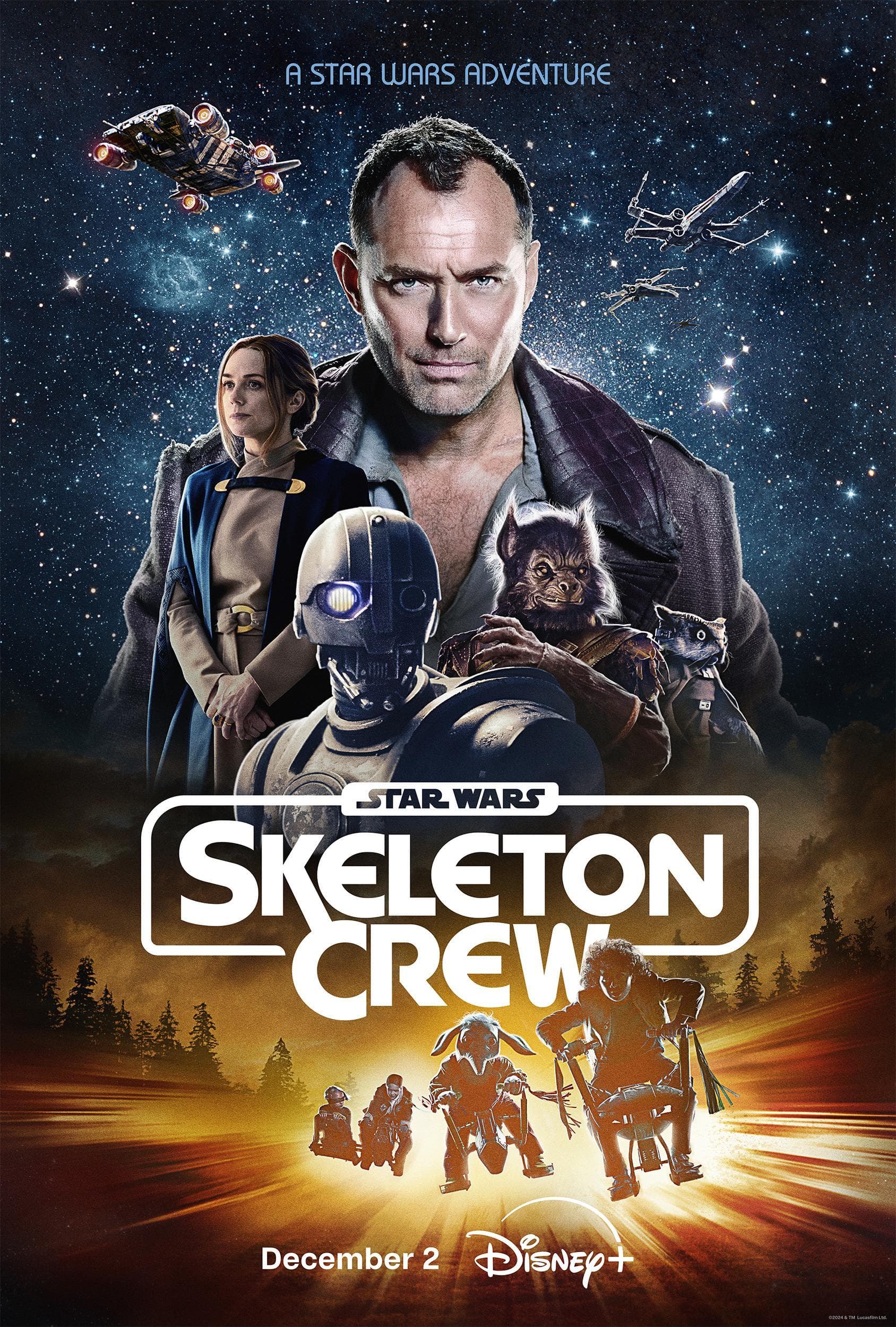 Star Wars: Skeleton Crew poster