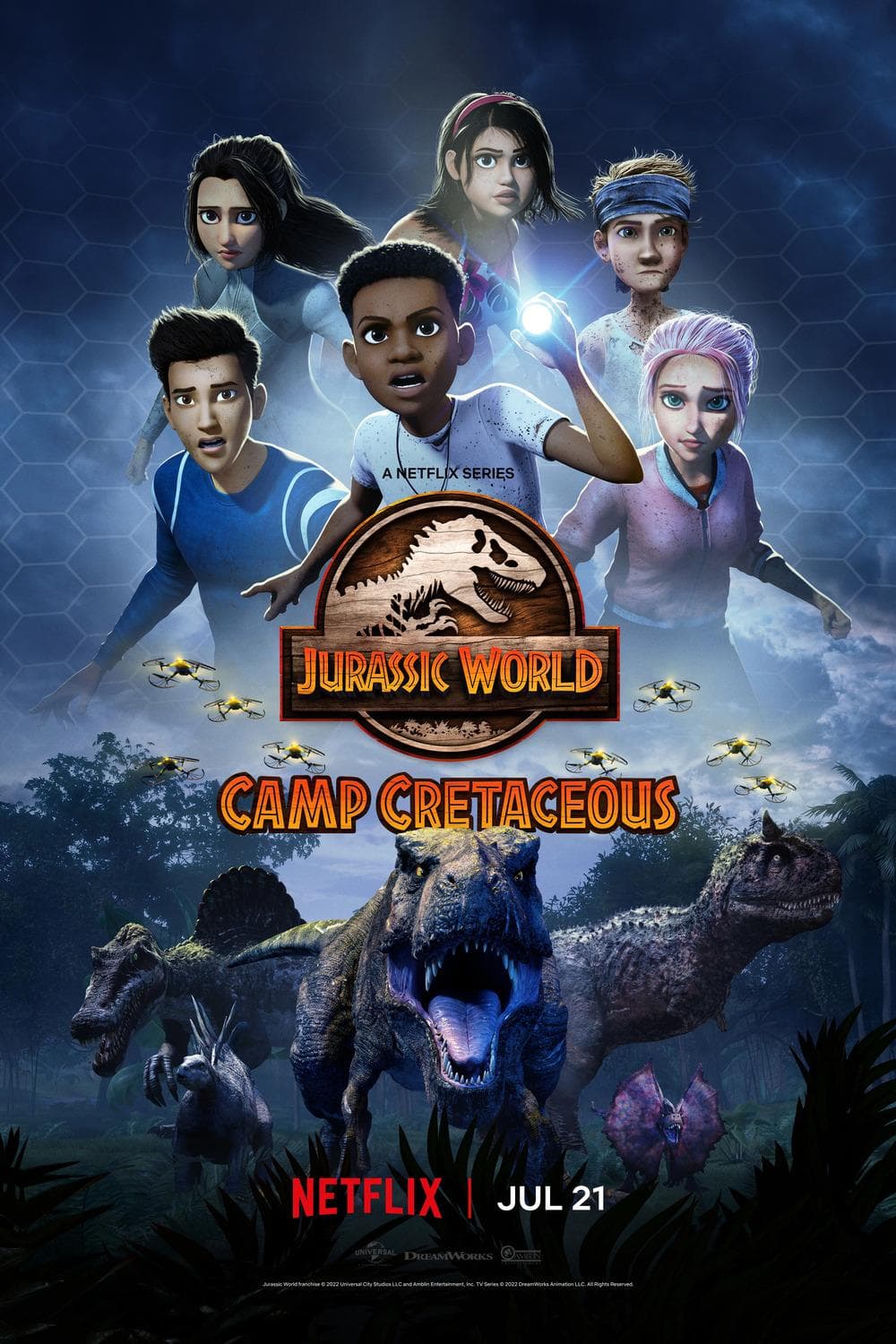 Jurassic World: Camp Cretaceous poster