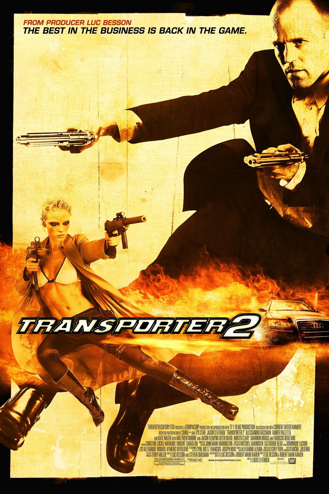 Transporter 2 poster