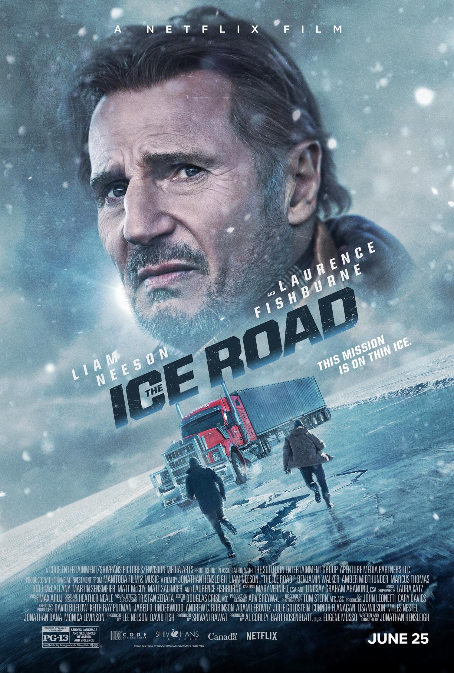 The Ice Road poster
