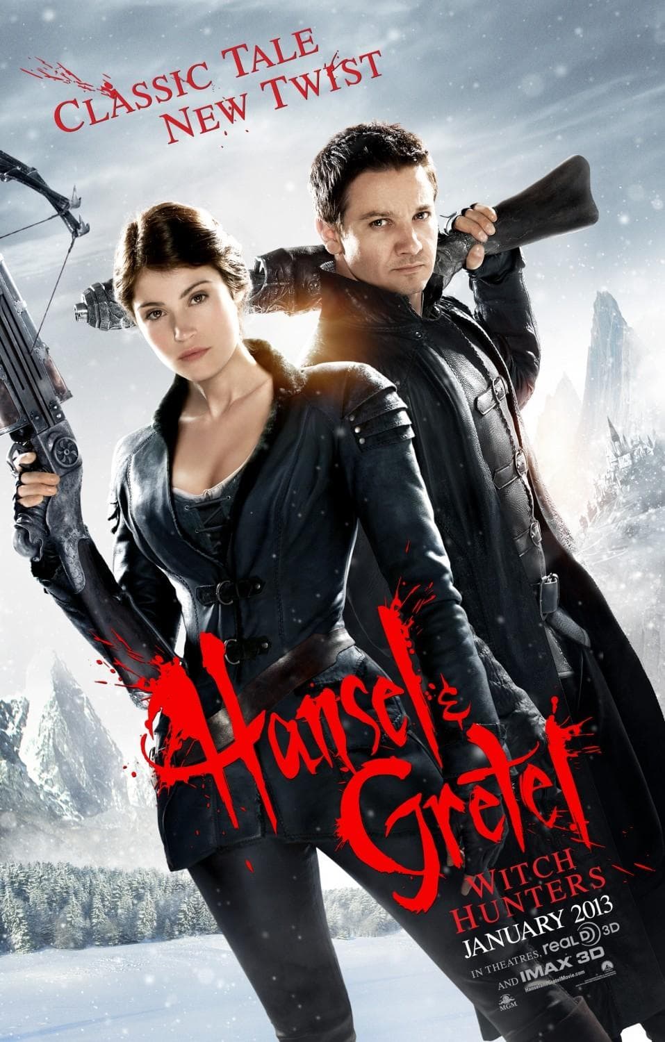 Hansel & Gretel: Witch Hunters poster