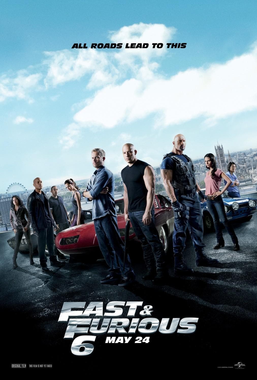Fast 6 poster