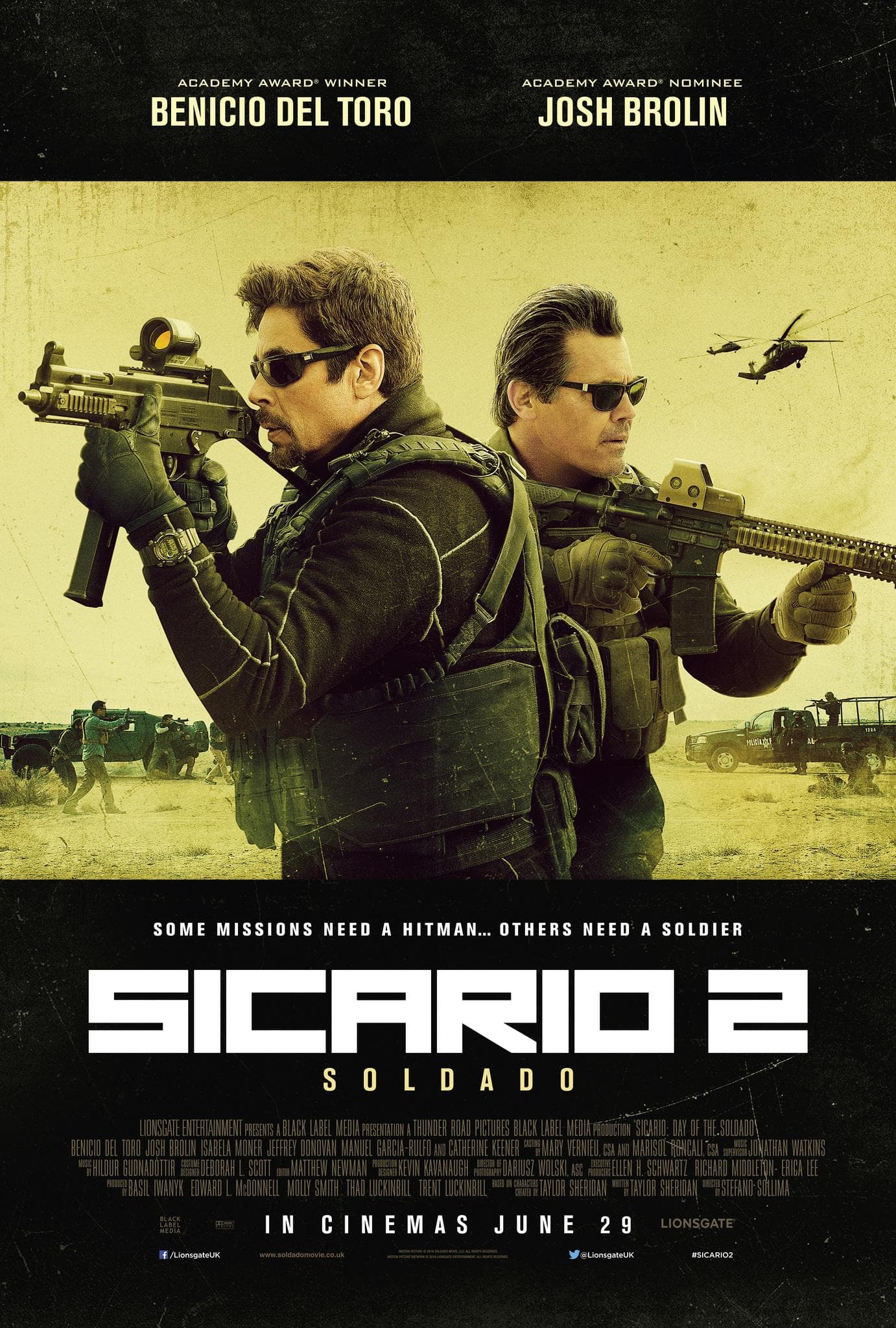 Sicario: Day of the Soldado poster