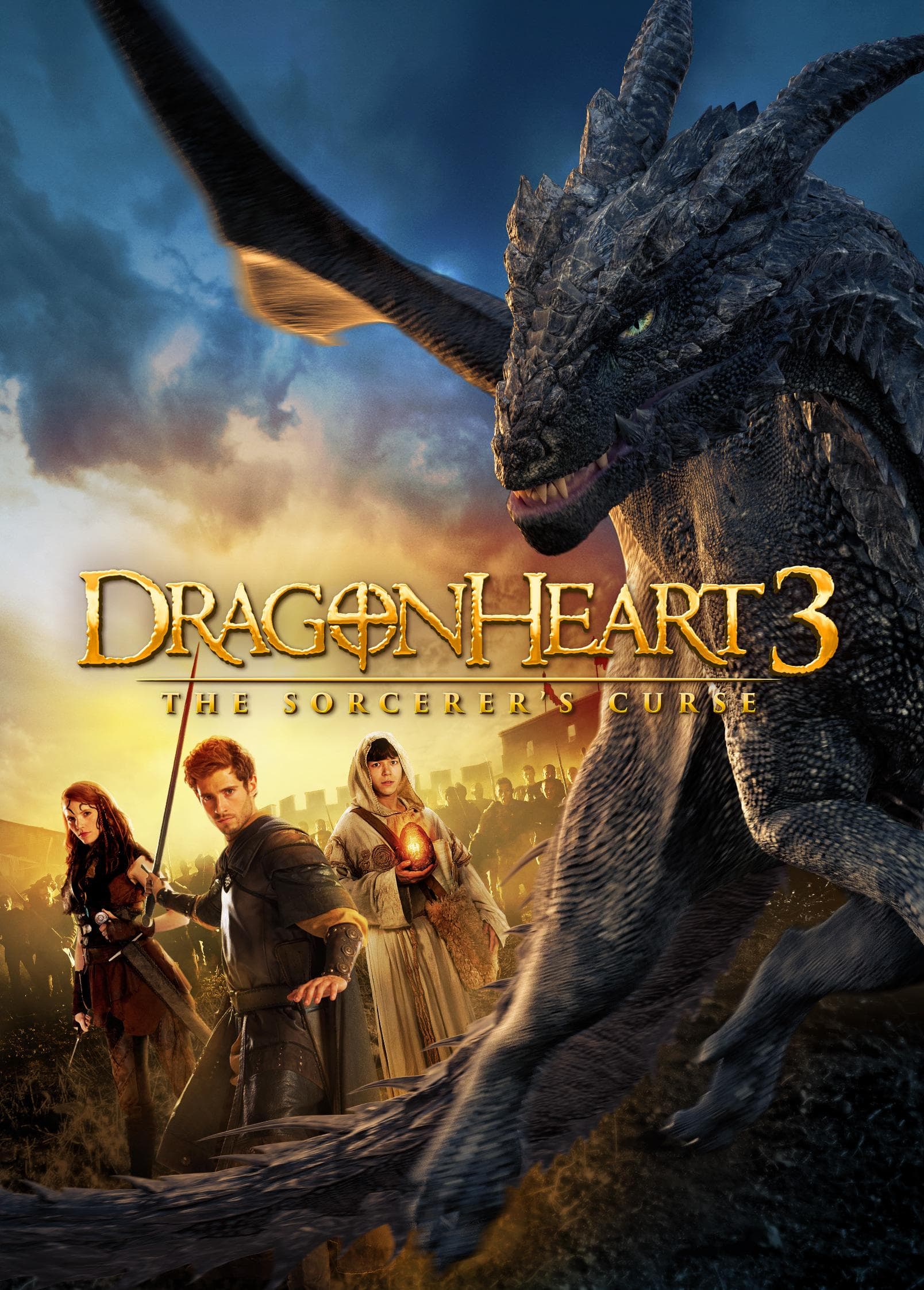 Dragonheart 3: The Sorcerer's Curse poster