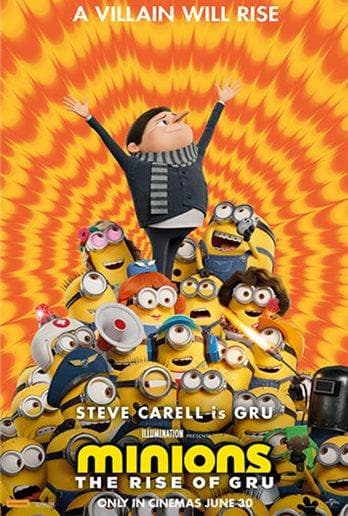 Minions: The Rise of Gru poster