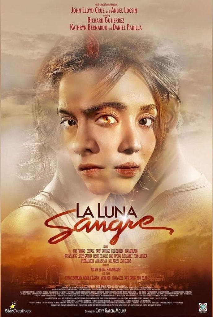 La luna sangre poster