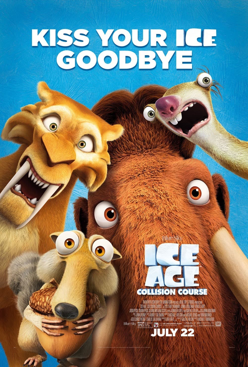 Ice Age: Collision Course poster