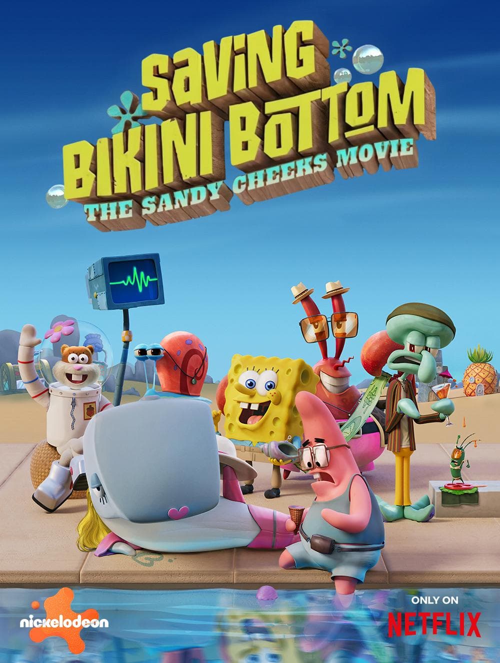 Saving Bikini Bottom: The Sandy Cheeks Movie poster